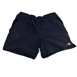 The North Face Athletic Shorts Mens Large Navy Blue Gorpcore Hiking Running 5"